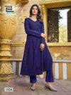 Blue Hills Schiffli Work Rayon Naira Cut Designer Kurtis Wholesale Shop In Surat